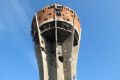 Das Wahrzeichen von Vukovar, der zerschossene Wasserturm