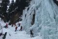 Eisklettern Taschachhschlucht Jänner 21